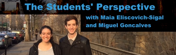 Podcast #23: The Students' Perspective with Maia Eliscovich-Sigal and Miguel Goncalves
                               