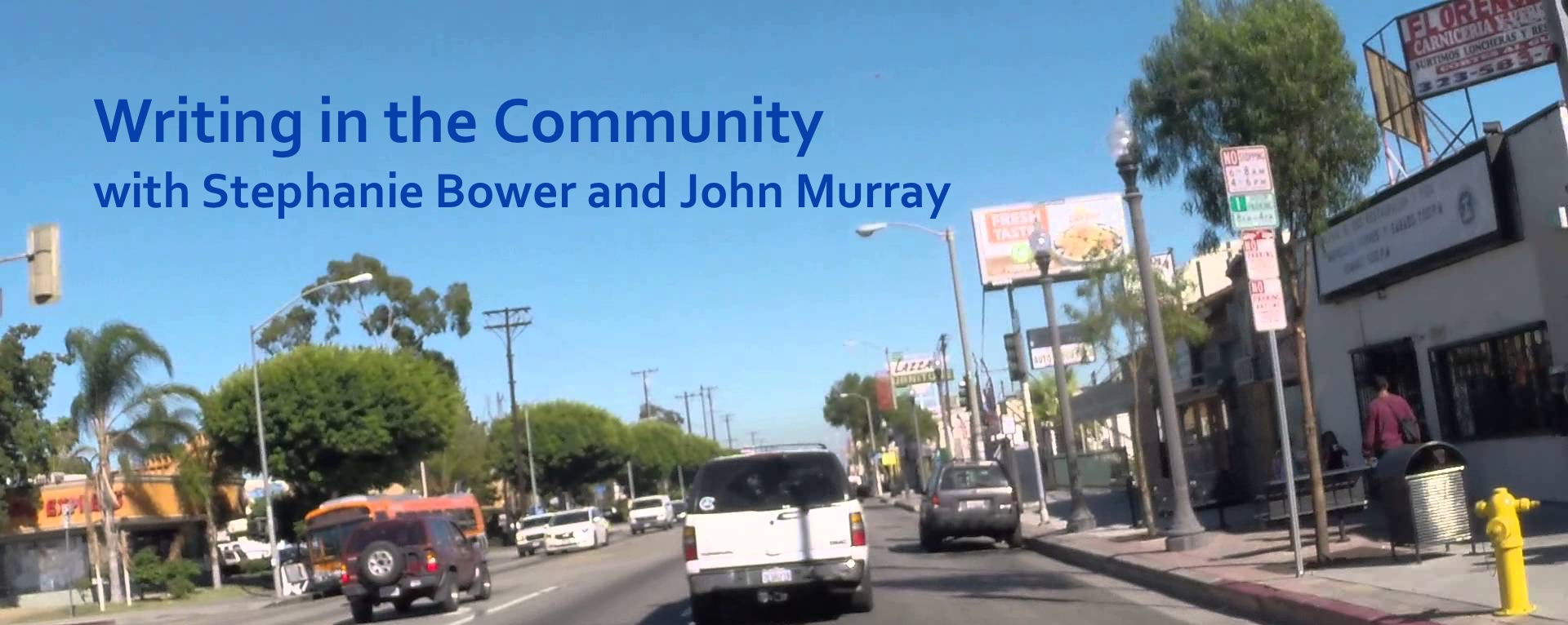 Podcast #51: Writing in the Community with Stephanie Bower and John Murray
                               